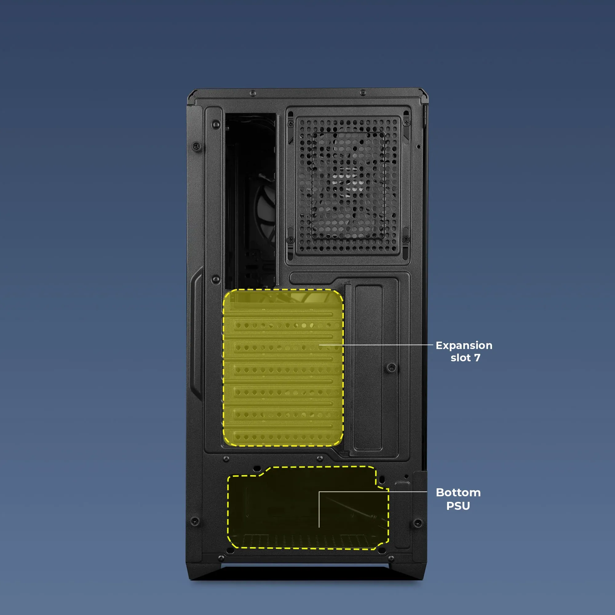 Zebronics Zeb Drift Premium Gaming Cabinet overview 6