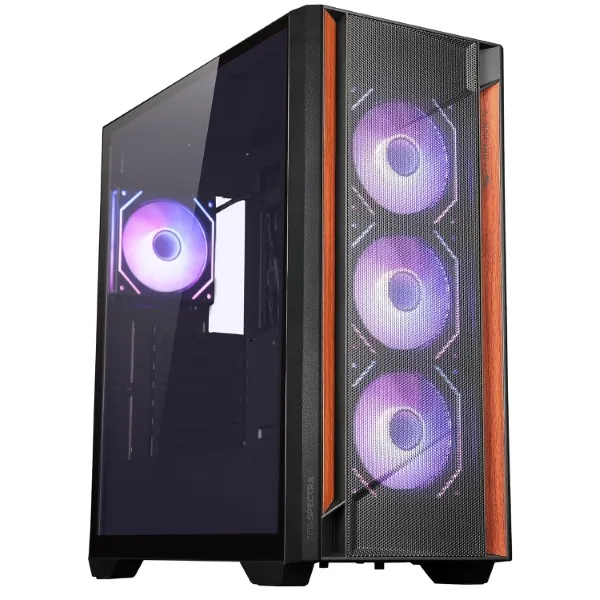 Zebronics Zeb Spectra Premium Gaming Cabinet Black