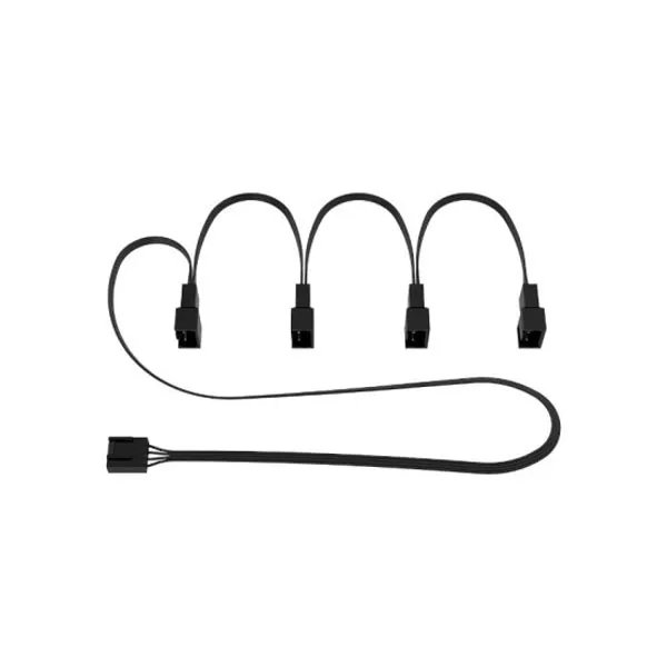 Arctic 4-Pin PWM Fan Splitter Cable (Black)