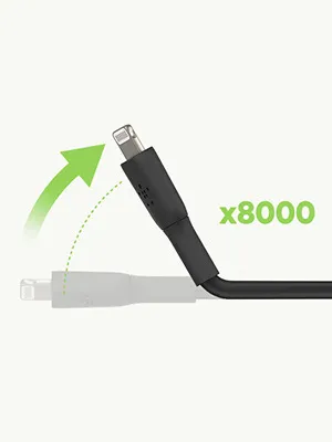 Belkin Boost Charge Lightning to USB Type-A Cable (3.3 feet, White) overview 1