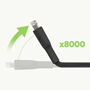 Belkin Boost Charge Lightning to USB Type-C Cable 3.3 Feet (1 Meters) Black overview 3