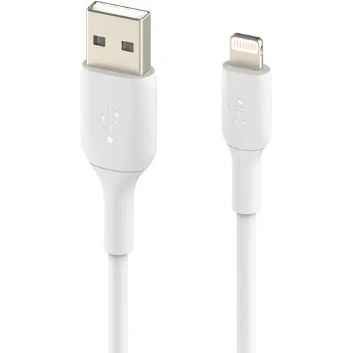 Belkin Boost Charge Lightning to USB-A Cable (6.6', White) overview 2