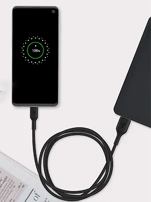 Belkin Boost Charge USB Type-A to C Cable (3.3 Feet/1 Meter, White) overview 1