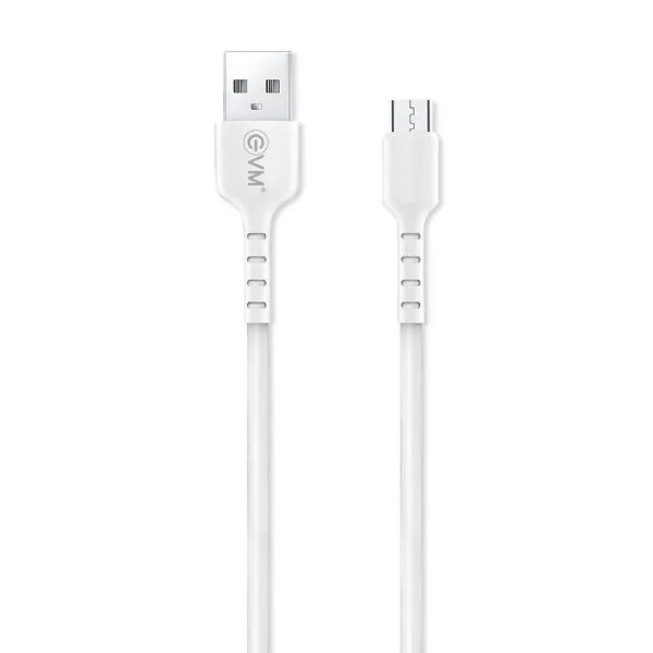 Evm Micro Usb Power Bank Cable (300mm Length), White