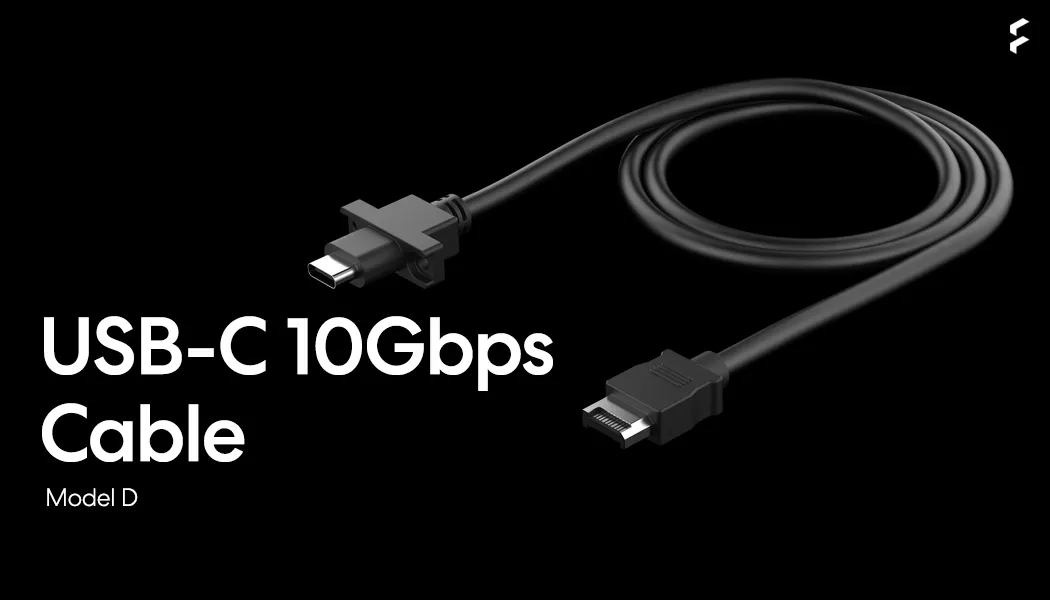 Fractal Design USB-C 10Gbps Cable - Model D (FD-A-USBC-001) overview 1