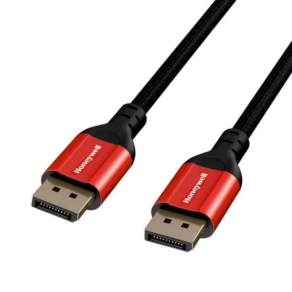 Honeywell Display Port To Display Port 2.0 Cable (Braided, 2 Meter)