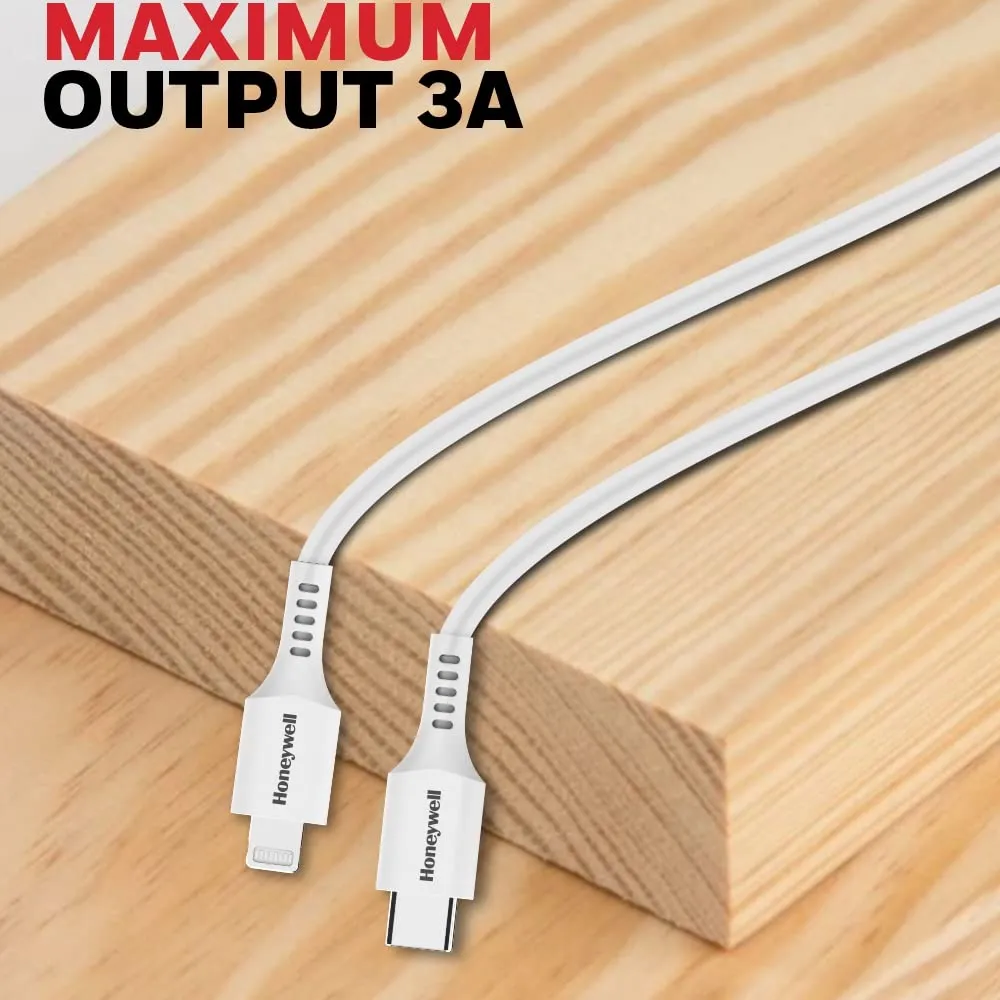 Honeywell Type C to Lightning 1.8 Meter Silicone cable (White) overview 6
