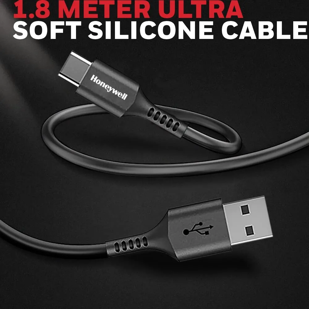 Honeywell USB 2.0 To Type C Cable 1.8 Meter (Silicone Cable) overview 6
