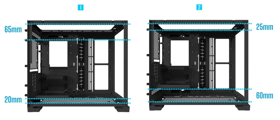 Lian Li O11D-Mini (PCI-E 4.0 X16) Vertical GPU Bracket Kit With 200mm Riser Cable For O11Dynamic Mini (White) overview 3