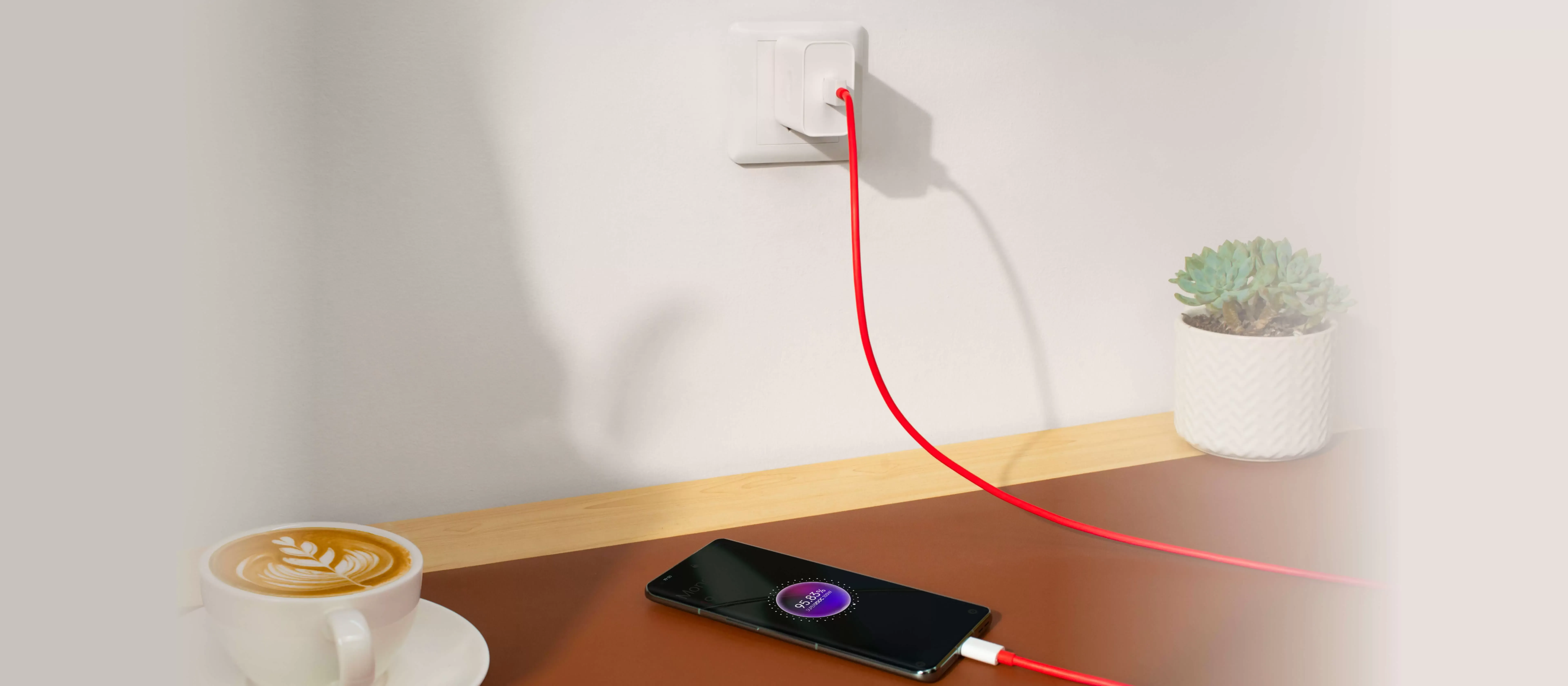OnePlus USB-A to Type-C Cable 10A 1.5M (Red) overview 1