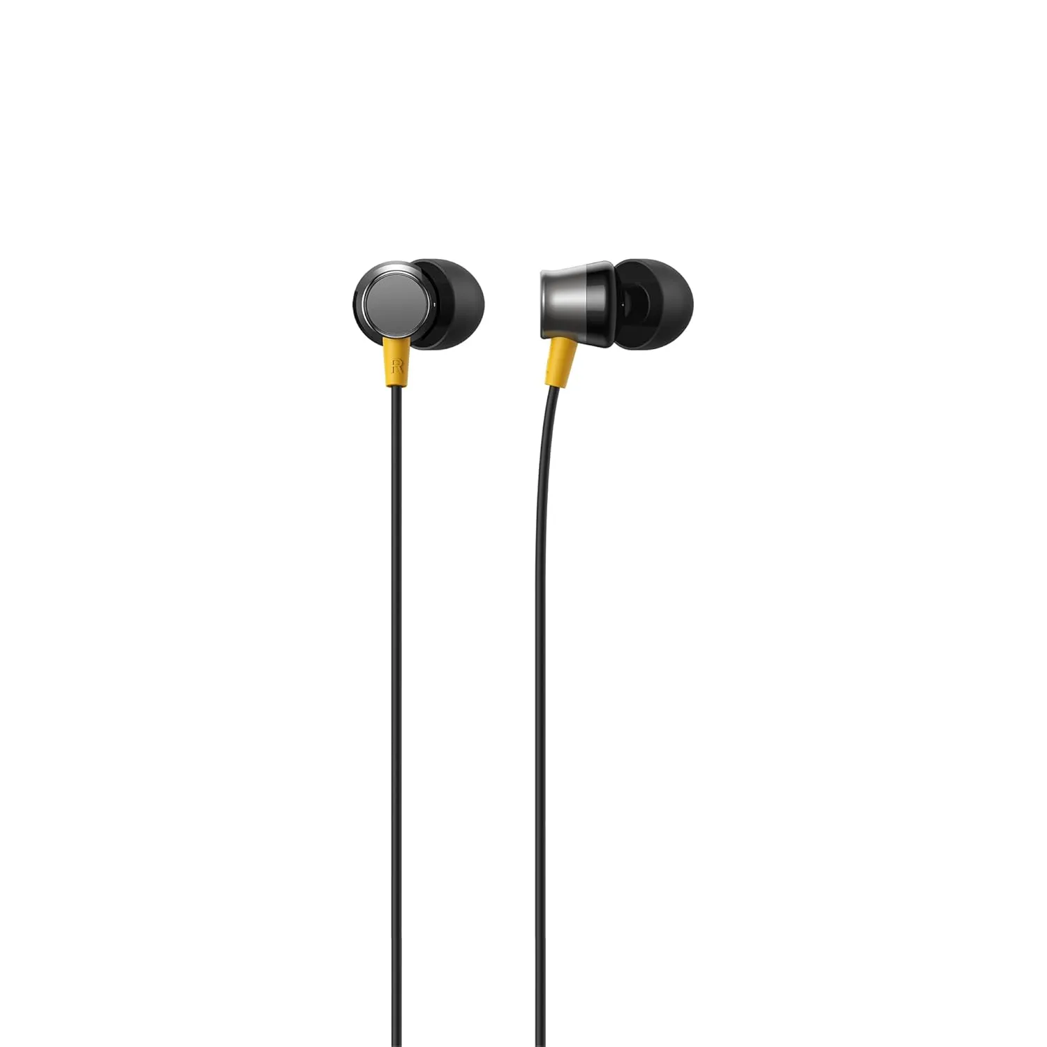 Realme Buds 3 Wired Earphone with Type-C Jack, HD Microphone and Tangle-free Cable (Black) overview 3