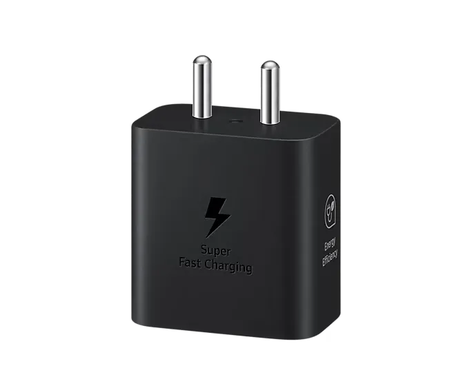 Samsung Original 25W Travel Adaptor without Cable (Black) overview 1