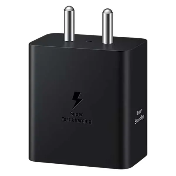 Samsung Original 45W Type-C Super Fast Travel Adaptor Without Cable (Black)