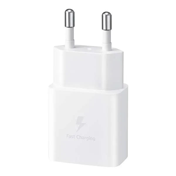 Samsung Original Travel Adapter (15W,Cable not Included, White)