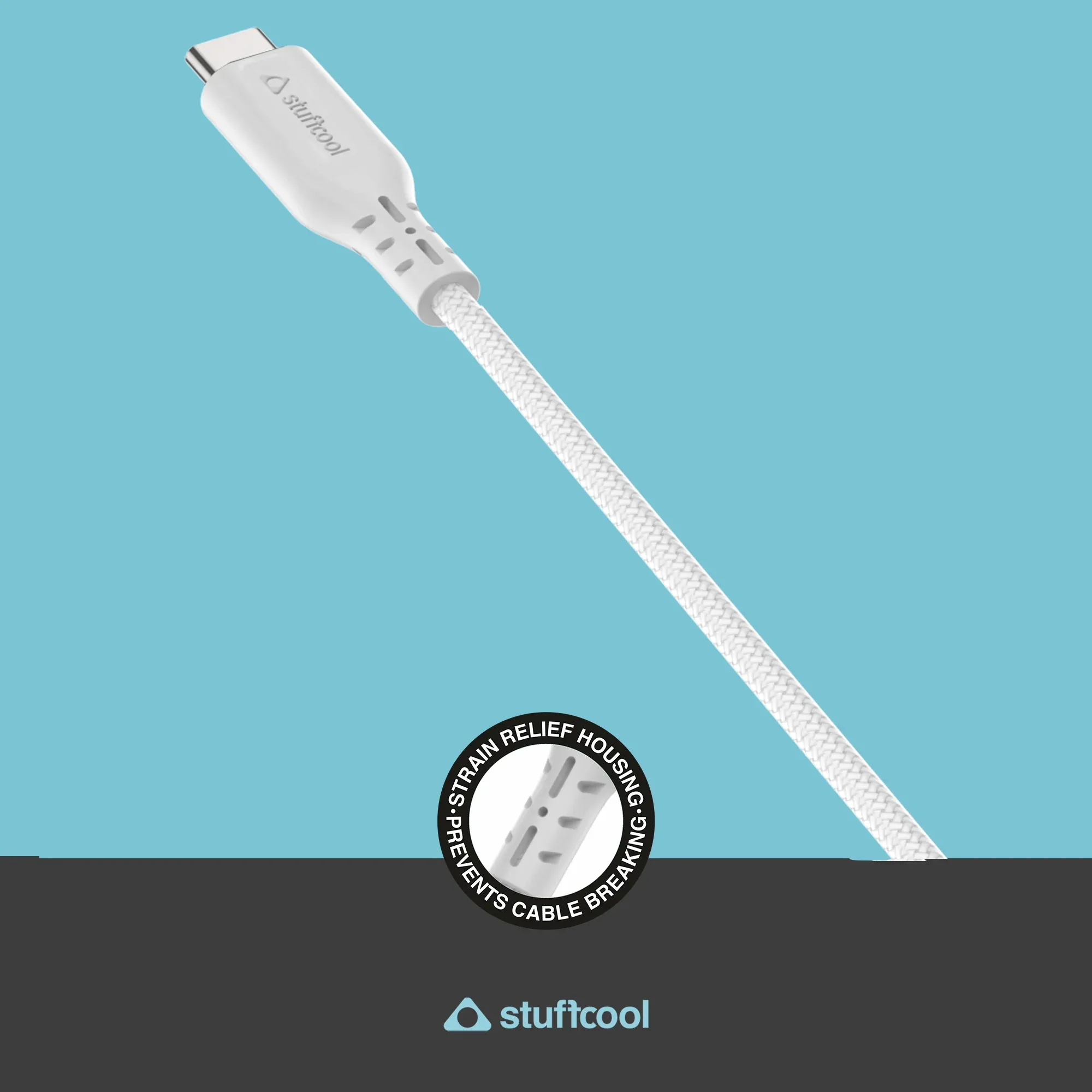 Stuffcool Alto C To C 100W 5A Cable fast USB C to C compatible for MacBooks , Laptops and Upto Galaxy S23 Series overview 4