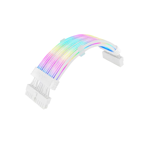 ThermalTake 24 pin ARGB Strimmer Cable Snow (AC-081-CN6NAN-A1) overview 2