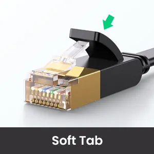 UGREEN Cat7 Shielded Ethernet Networking Cord Patch Cable 10Gbps 600Mhz S STP Molded Network Lan Cable Stranded Copper 5 meters overview 3