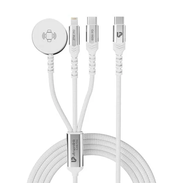 ULTRAPROLINK 3 in1 Fast charging multi cable (UL1217WHT-0150)