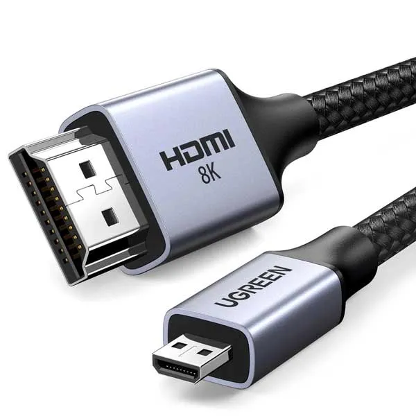 Ugreen HD164 Micro HDMI to HDMI 8K Cable 1m (15516)