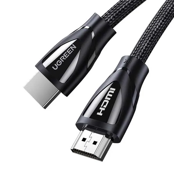 Ugreen Hd140 Hdmi 8K Cable Male To Male Braided Black 0.5M (40300)