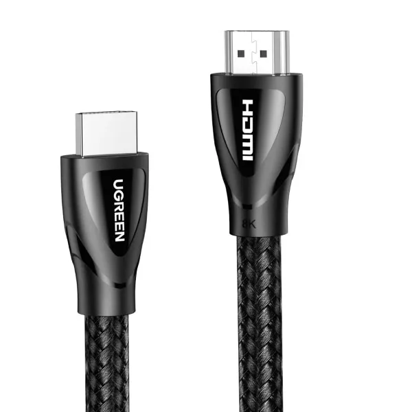 Ugreen Hd140 Hdmi 8K Cable Male To Male Braided Black 2m (80403)