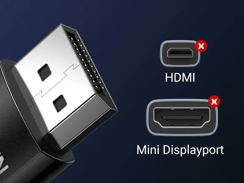 Ugreen VESA Certified 8K DisplayPort Cable overview 21