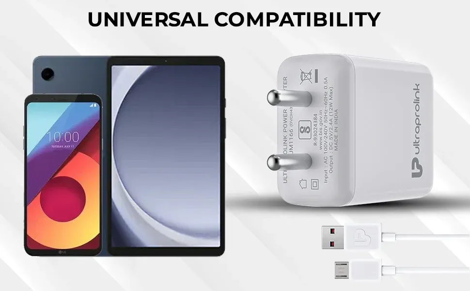 UltraProlink Boost 12M 2.4A/12W Charger + Micro USB Cable UM1166M overview 4