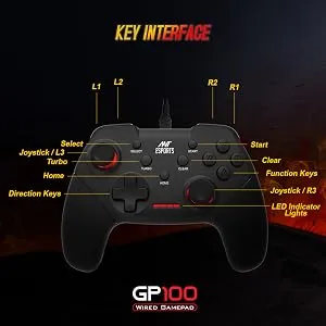 Ant Esports GP100 Wired Controller overview 5