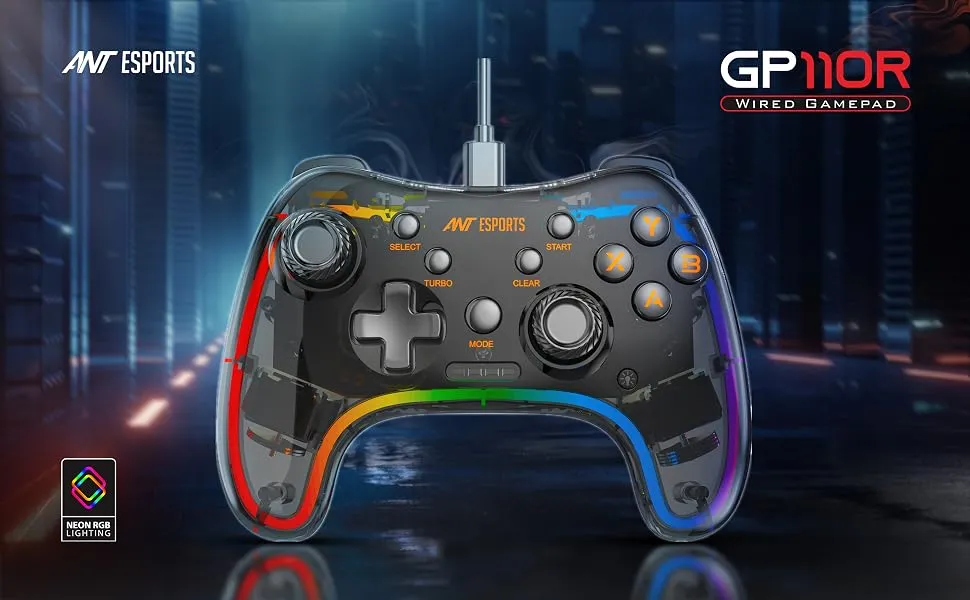 Ant Esports GP110R Wired Gamepad overview 1