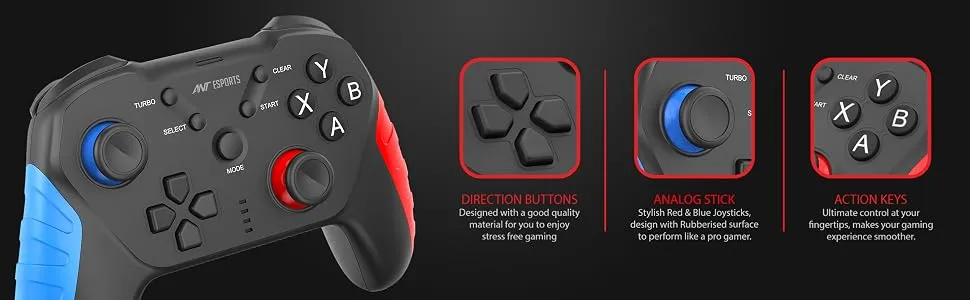 Ant Esports GP310 Wireless Gamepad overview 2