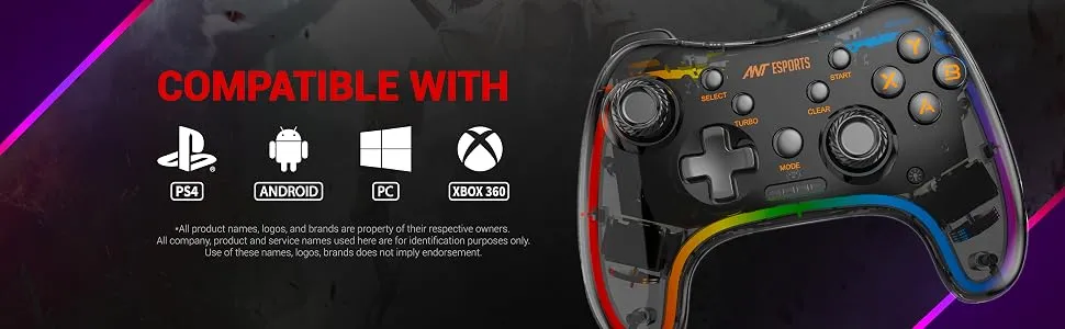 Ant Esports GP310R Wireless Gamepad overview 5