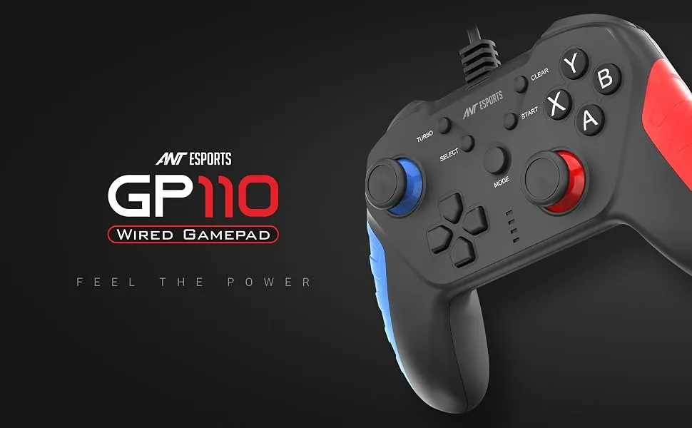 Ant Esports Gp110 Gaming Wired Gamepad overview 1