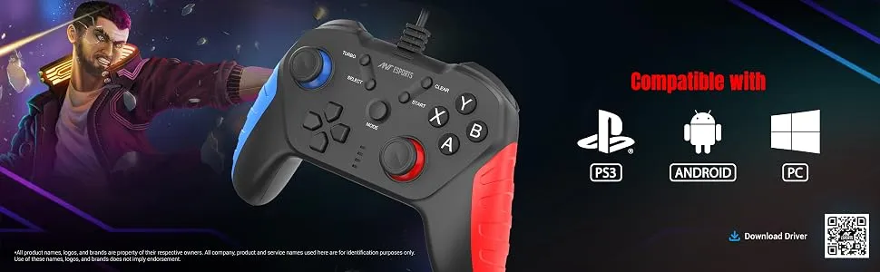 Ant Esports Gp110 Gaming Wired Gamepad overview 5