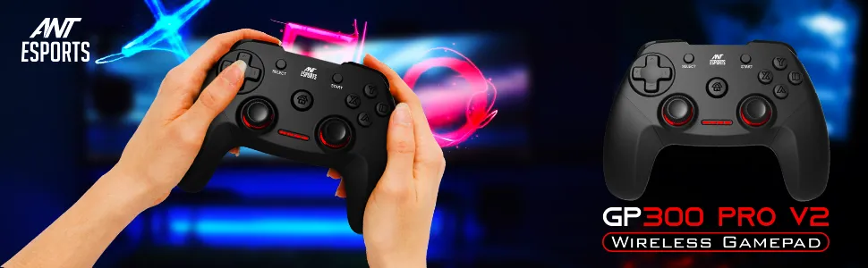 Ant Esports Gp300 V2 Pro Wireless Gaming Controller Usb Gamepad overview 1