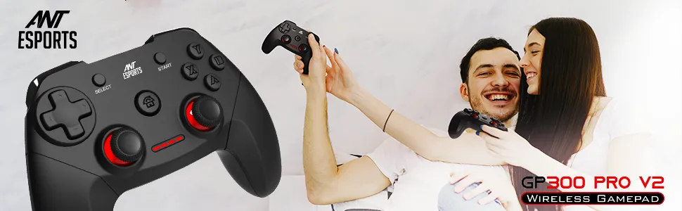 Ant Esports Gp300 V2 Pro Wireless Gaming Controller Usb Gamepad overview 8
