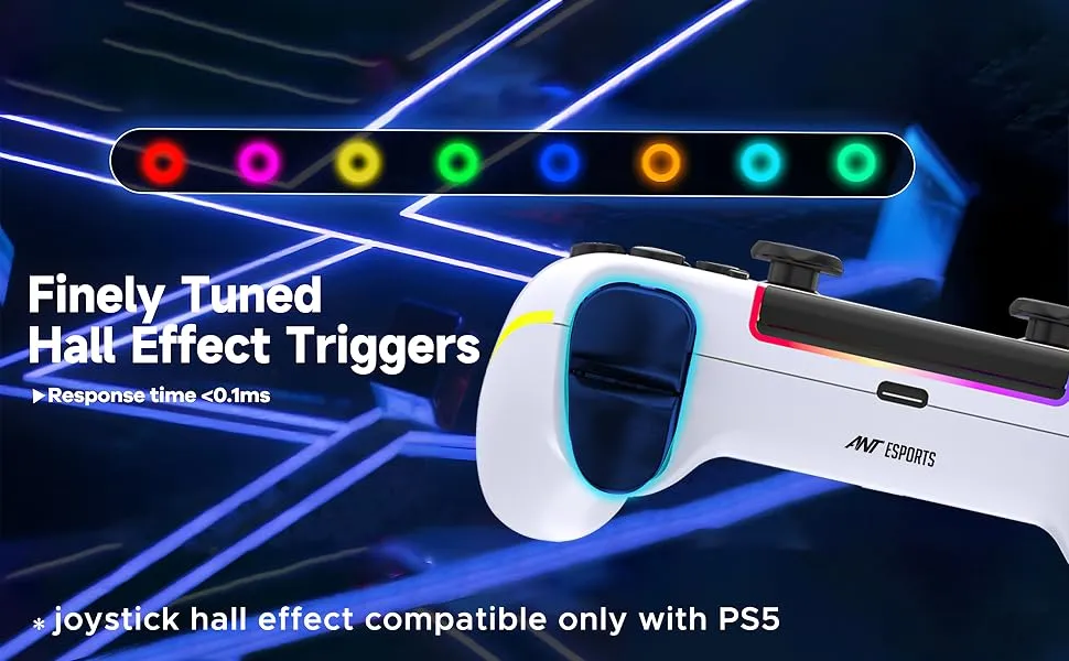 Ant Esports PS5 Powerstrike Gamepad Wireless Controller overview 2