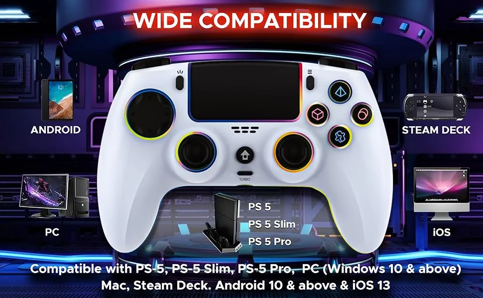 Ant Esports PS5 Powerstrike Gamepad Wireless Controller overview 3