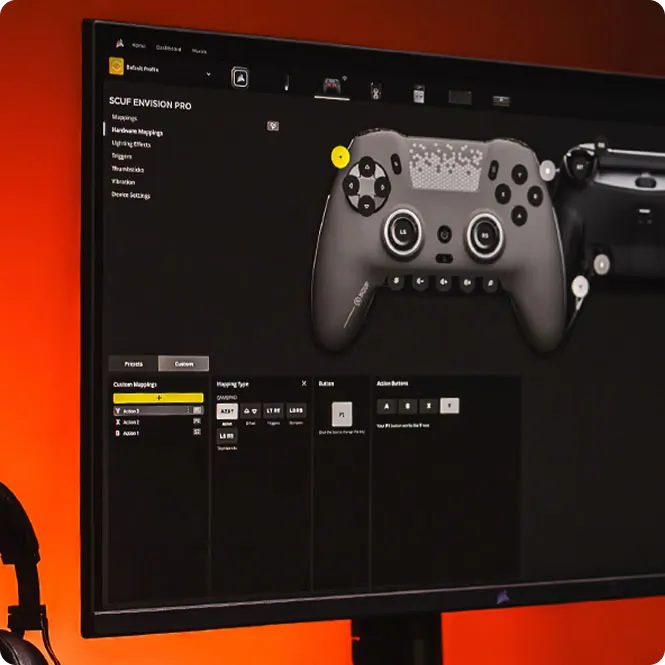 Corsair SCUF Envision Wired PC Gaming Controller - Black overview 6