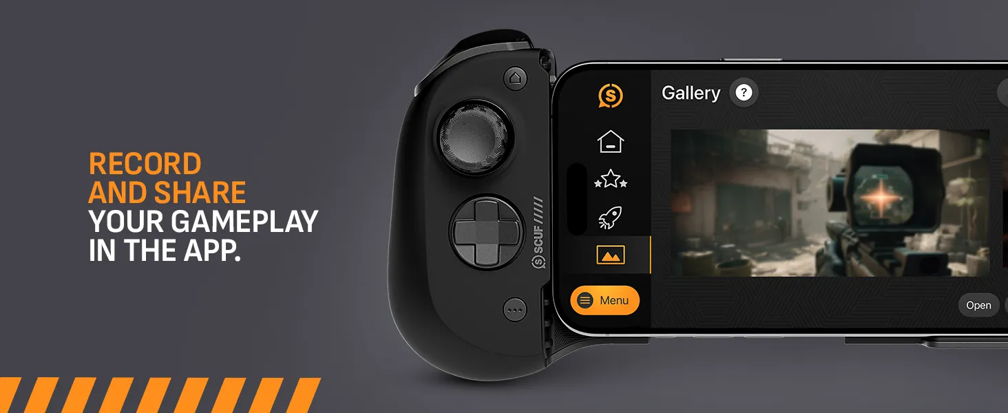 Corsair SCUF Nomad Mobile Controller Black (603-178-01-001-AP) overview 6