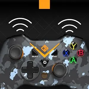 Cosmic Byte C3070W Nebula 2.4G Wireless Gamepad (Camo Black) overview 4