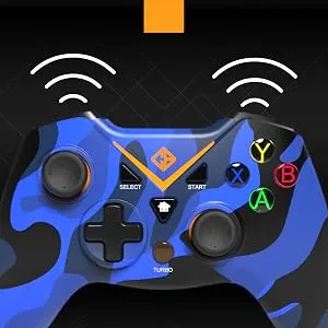 Cosmic Byte C3070W Nebula 2.4G Wireless Gamepad (Camo Blue) overview 4