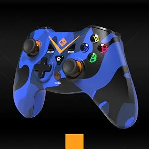 Cosmic Byte C3070W Nebula 2.4G Wireless Gamepad (Camo Blue) overview 8