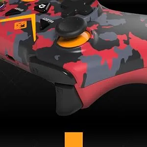 Cosmic Byte C3070W Nebula 2.4G Wireless Gamepad - Camo Red overview 5