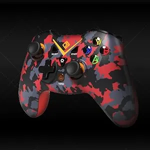 Cosmic Byte C3070W Nebula 2.4G Wireless Gamepad - Camo Red overview 8