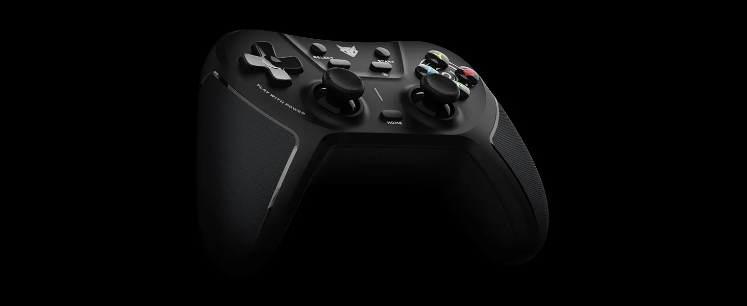 EvoFox One S Universal 3-Mode Wireless Gaming Controller - (White) overview 4