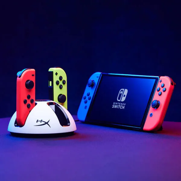 HyperX ChargePlay Quad 2 Nintendo Switch Controller Charger overview 1