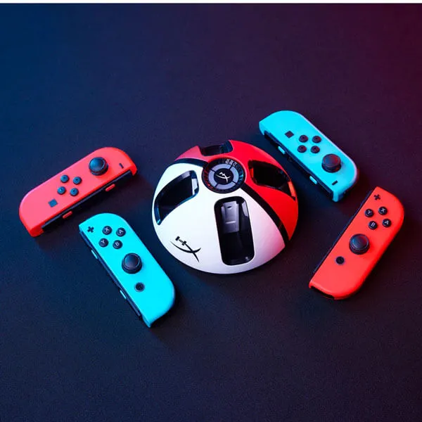 HyperX ChargePlay Quad 2 Nintendo Switch Controller Charger overview 2