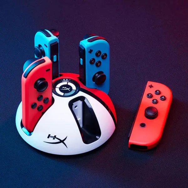 HyperX ChargePlay Quad 2 Nintendo Switch Controller Charger overview 3