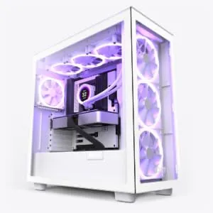 NZXT F120 RGB 120mm Black Cabinet Fan With RGB Controller (Triple Pack) overview 3