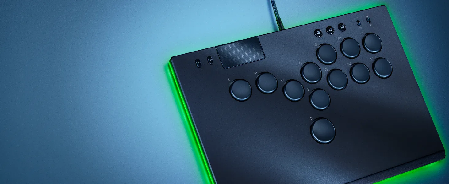 Razer Kitsune All-Button Arcade Controller (Black) overview 1